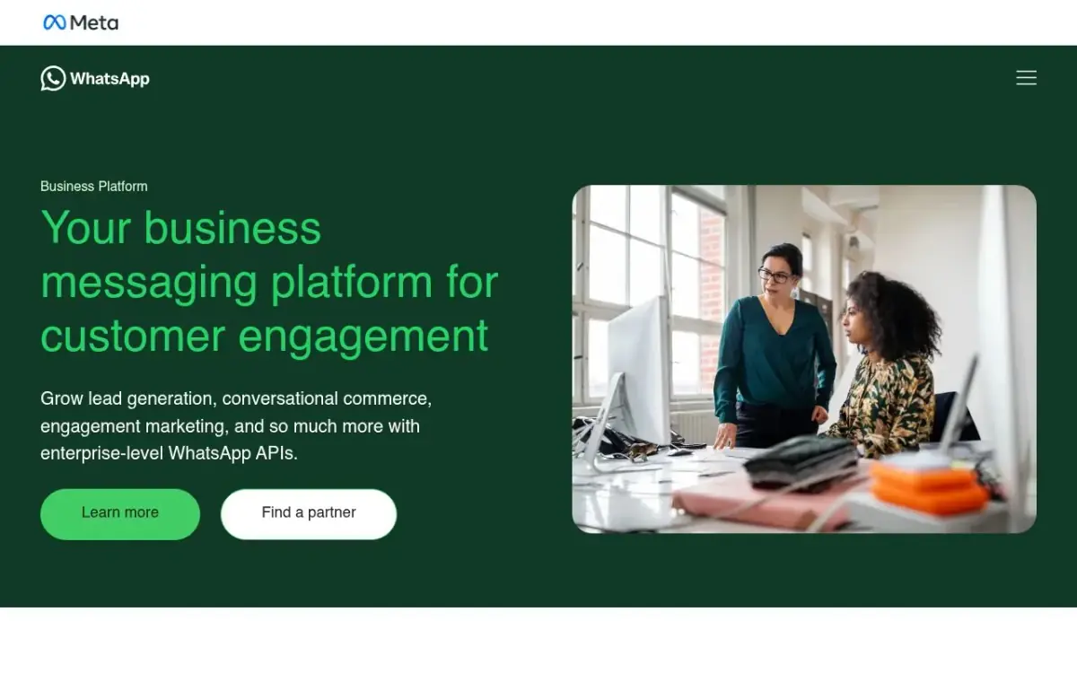 Meta WhatsApp platform