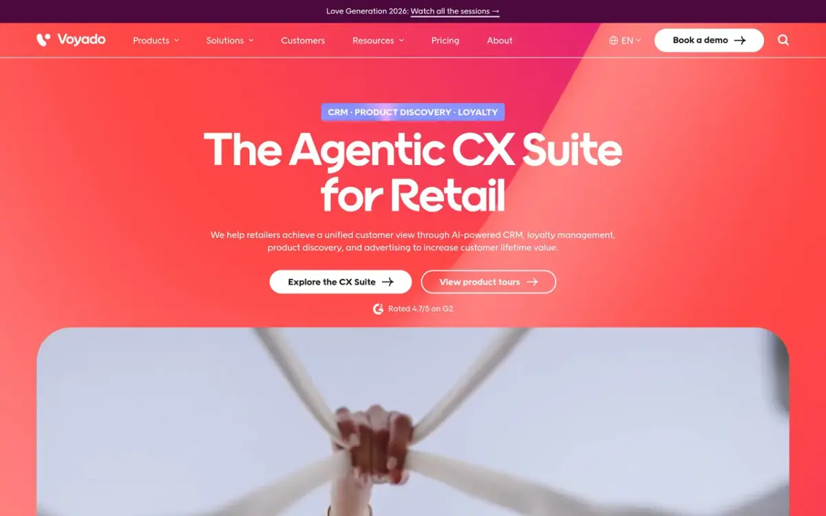 Voyado website