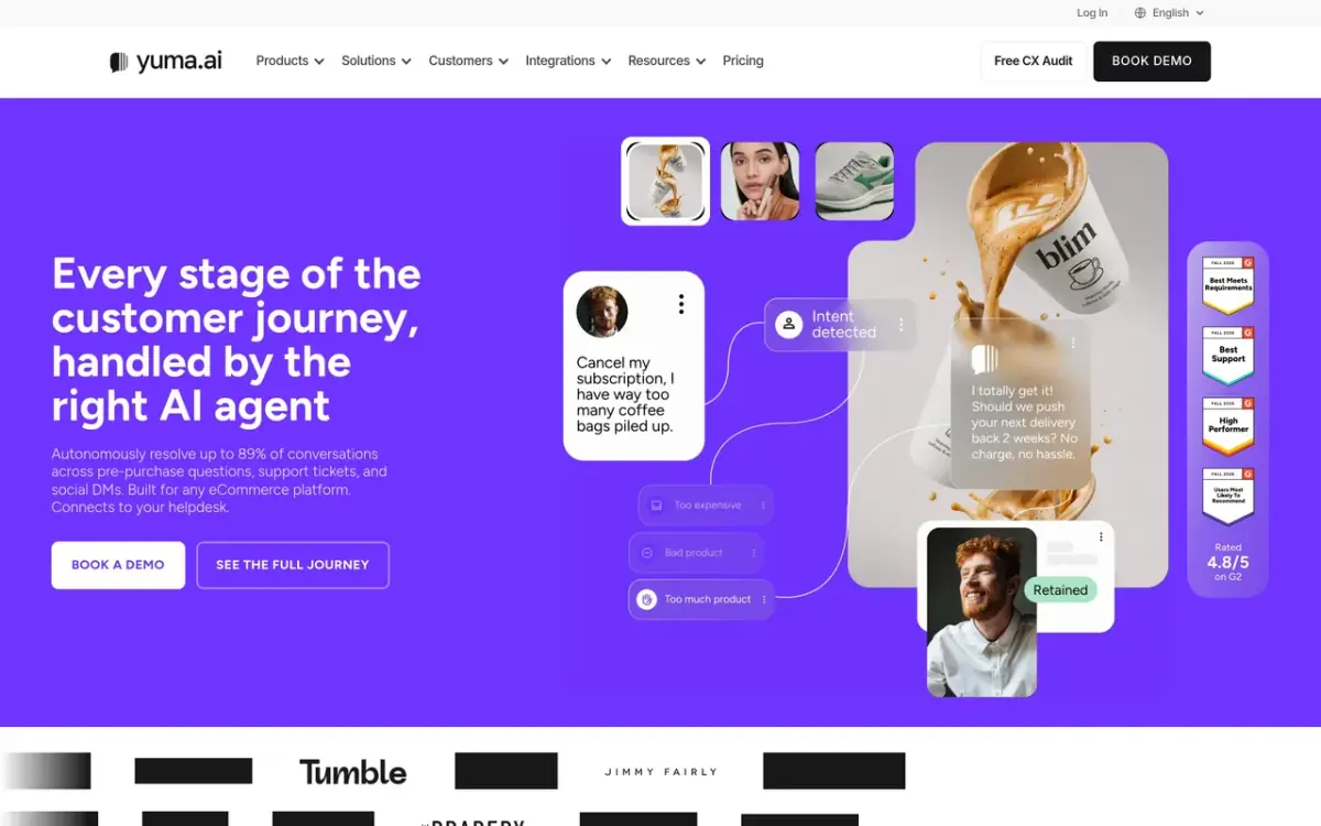 Yuma AI website